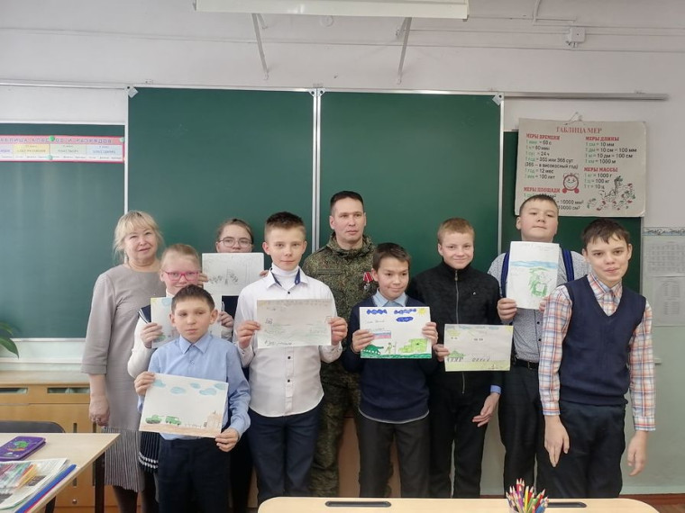 Прошла встреча с участником СВО.
